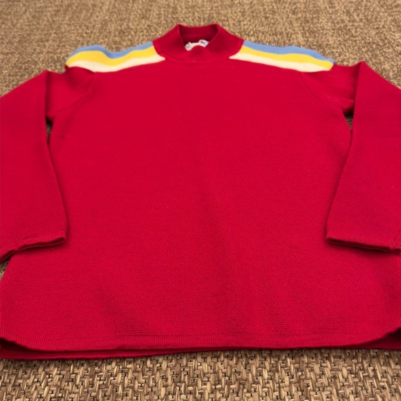 Vintage 60s Wool Ski Sweater - Picture 7 of 16